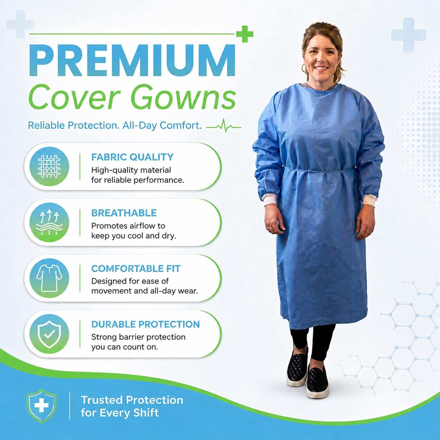 3 Camici Medici Monouso per Is - Medical Lab Gown recensione e prezzo