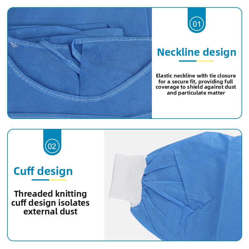 10 pezzi di guanti chirurgici  - Medical Lab Gown recensione e prezzo